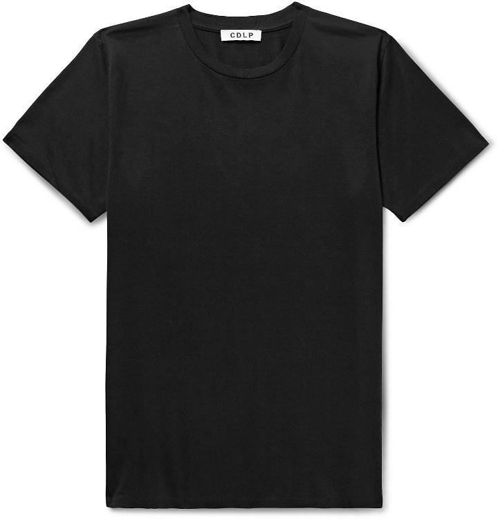 Photo: CDLP - Lyocell and Pima Cotton-Blend Jersey T-Shirt - Black