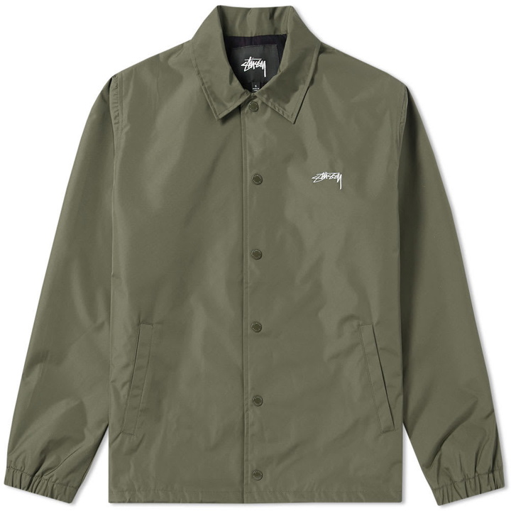 Photo: Stussy Cruize Coach Jacket Green