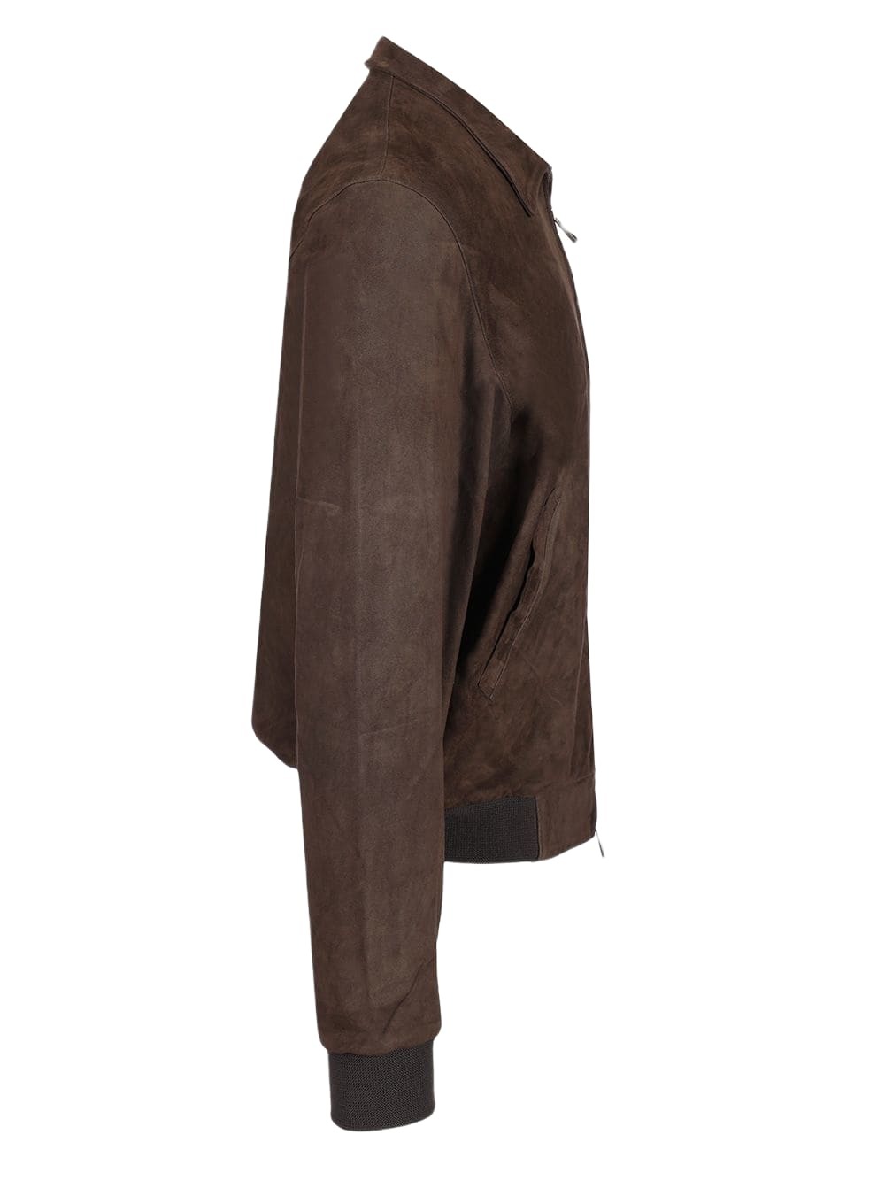 Giorgio Brato Suede Nappa Bomber Jacket