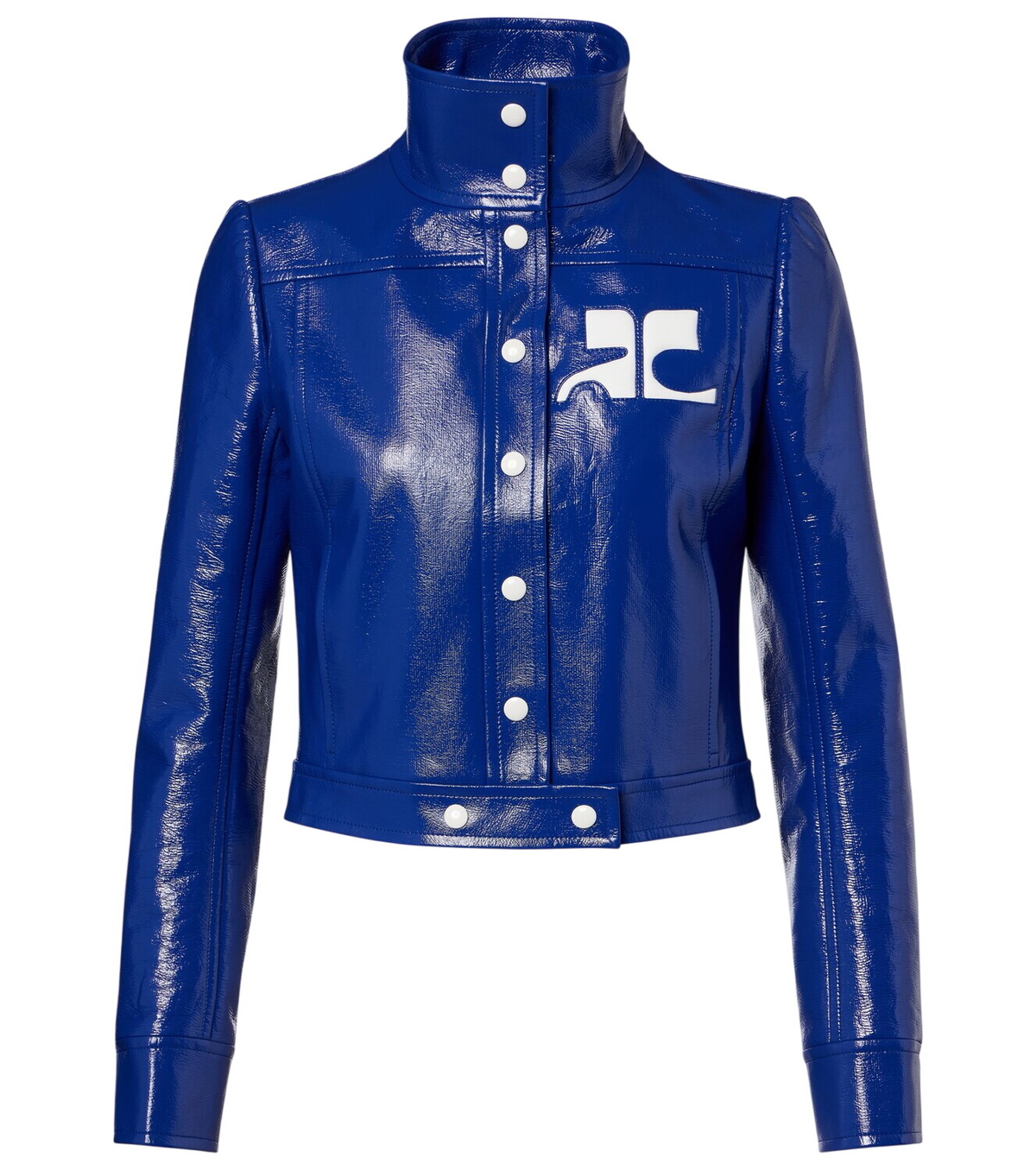 courrèges ジャケット　ブルー　極美品 Courreges - Cropped jacket Courreges