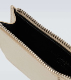 Saint Laurent - Embossed leather card holder