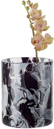 Stories of Italy SSENSE Exclusive Purple & White Nougat Vase