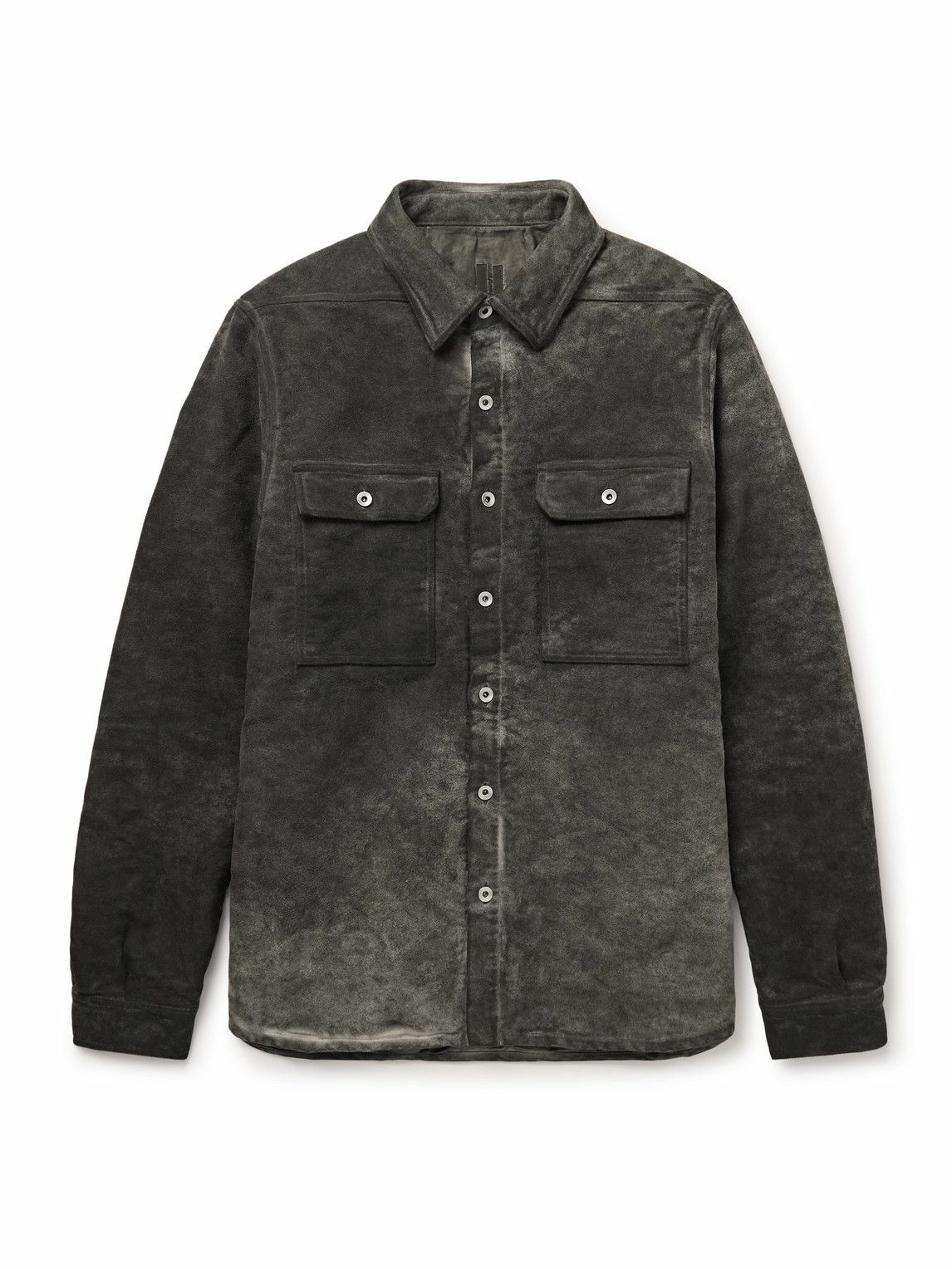 ジャケット・アウター Rick Owens 17AW Melton Stand Collar Coat Rick Owens 17AW Melton Stand Collar Coat