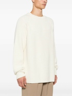 The Frankie Shop White Chunky-Knit Sweater