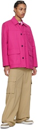 Valentino Pink Caban Jacket