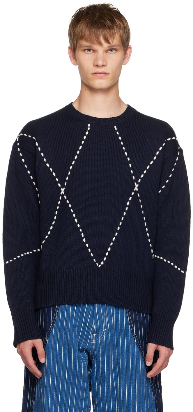 Kenzo sweater 2024 navy blue