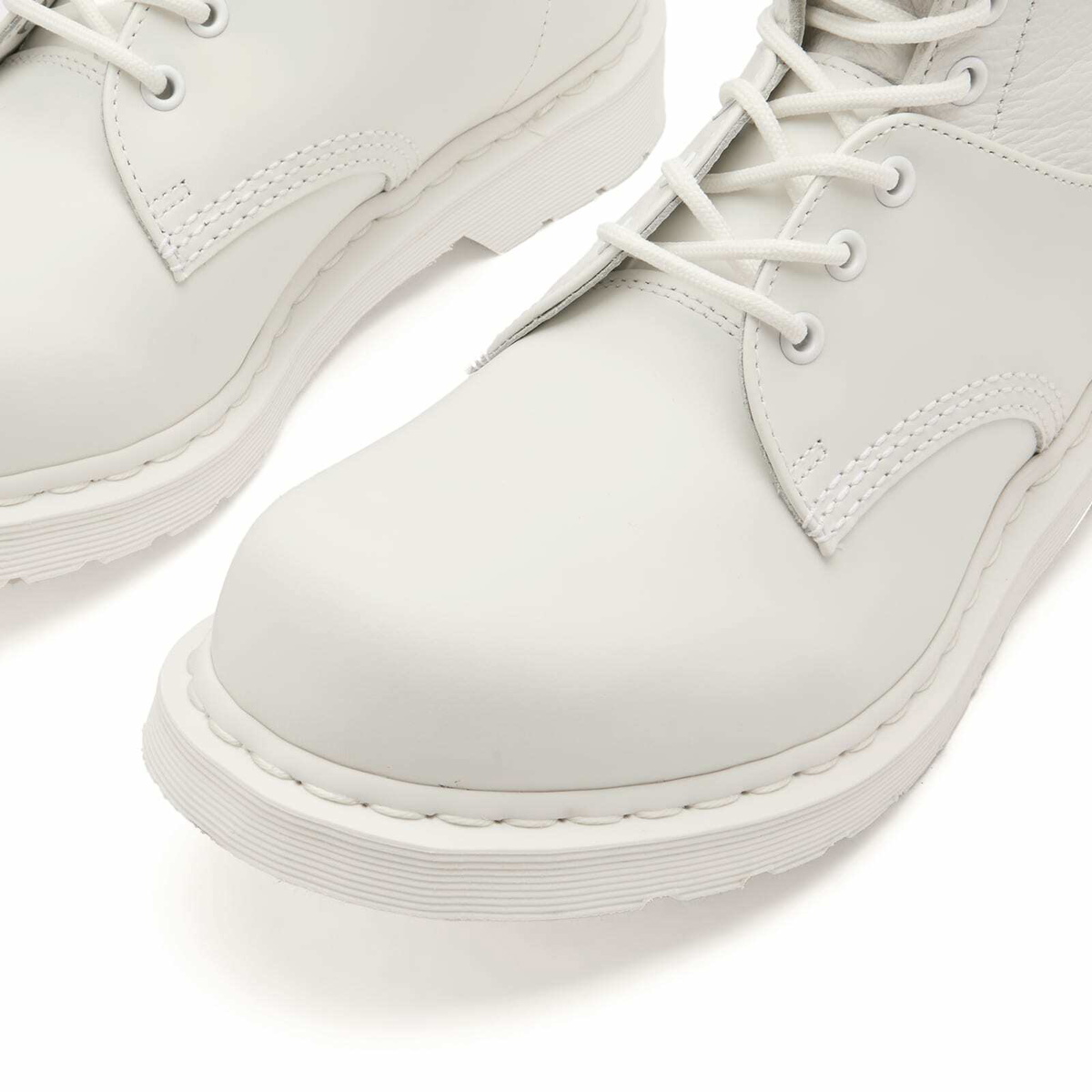 MM6 Maison Margiela Men's x Dr Martens 1460 8-Eye Boot in White