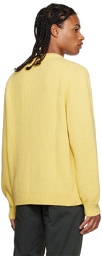 Nudie Jeans Yellow August Sweater