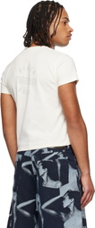 Wales Bonner Off-White Theaster Gates Edition Selah Cropped T-shirt