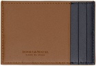 Bottega Veneta Brown Cassette Credit Card Holder