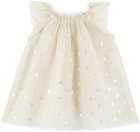 Bonpoint Baby Off-White Nuage Dress
