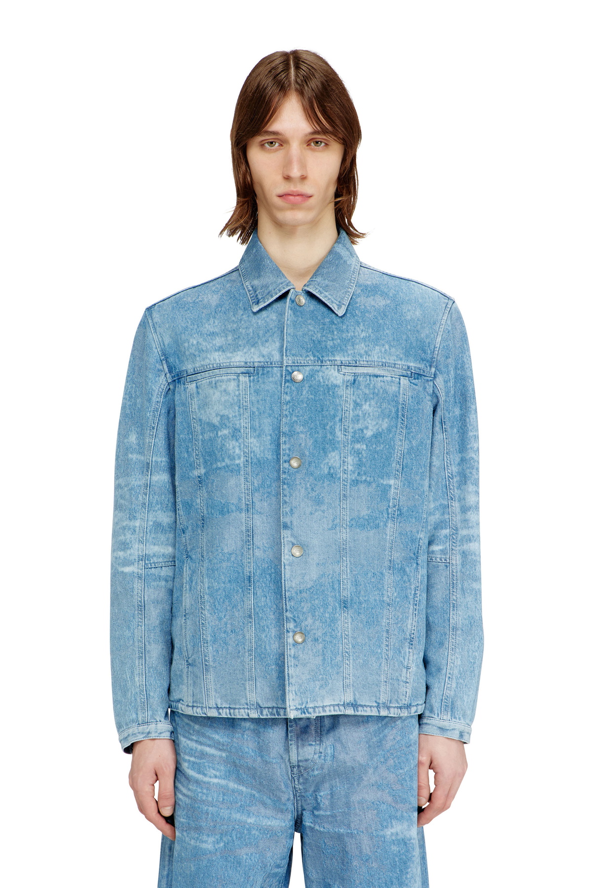 Diesel Black J-Harris Denim Jacket Diesel