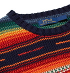 Polo Ralph Lauren - Striped Cotton and Linen-Blend Sweater - Multi