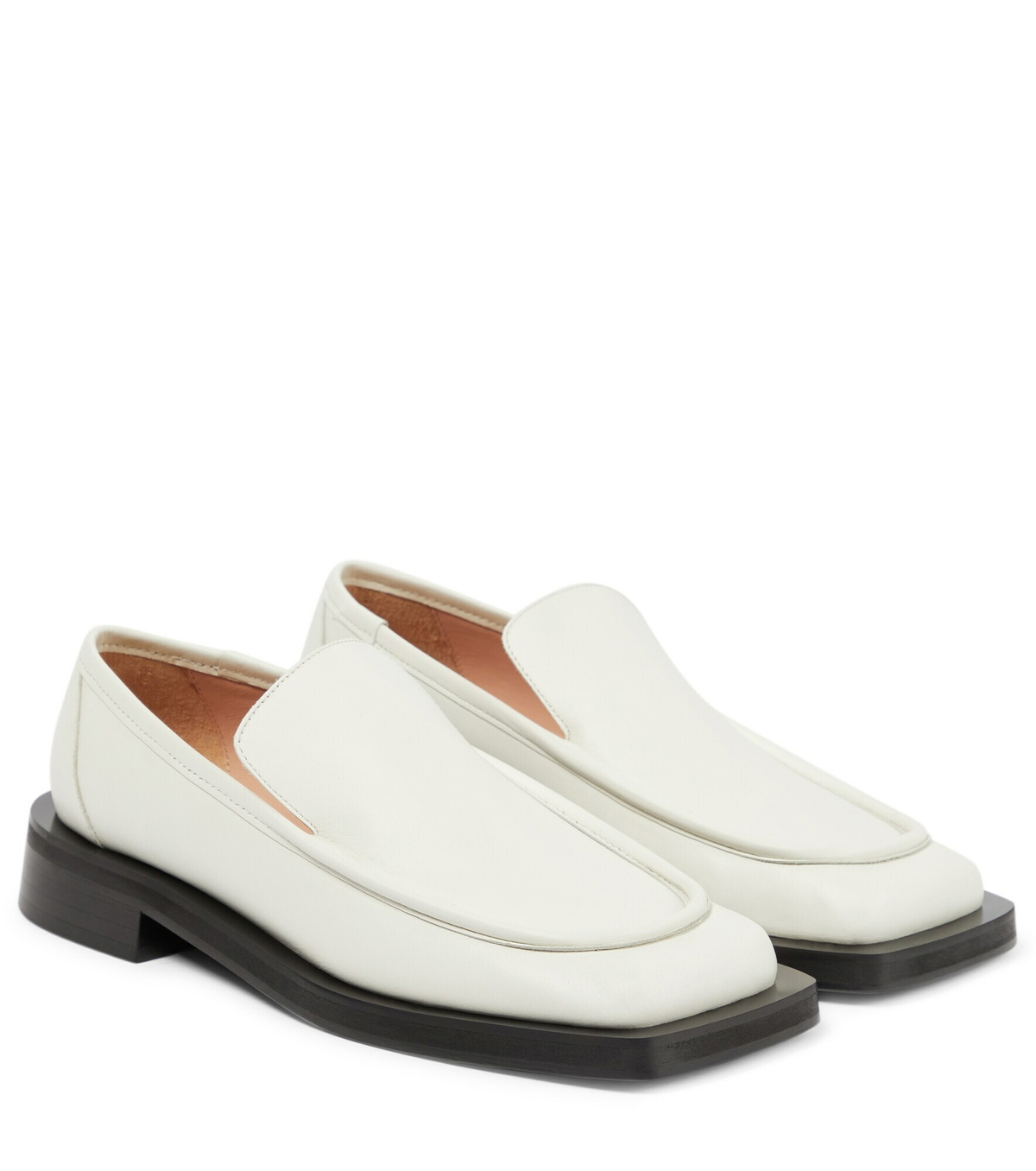 【関税込み】GIABORGHINI ブラック Rosie 25 ローファー Gia Borghini Giaborghini Black Rosie 25 Loafers | Lyst