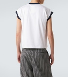 Versace Medusa cotton-blend jersey T-shirt