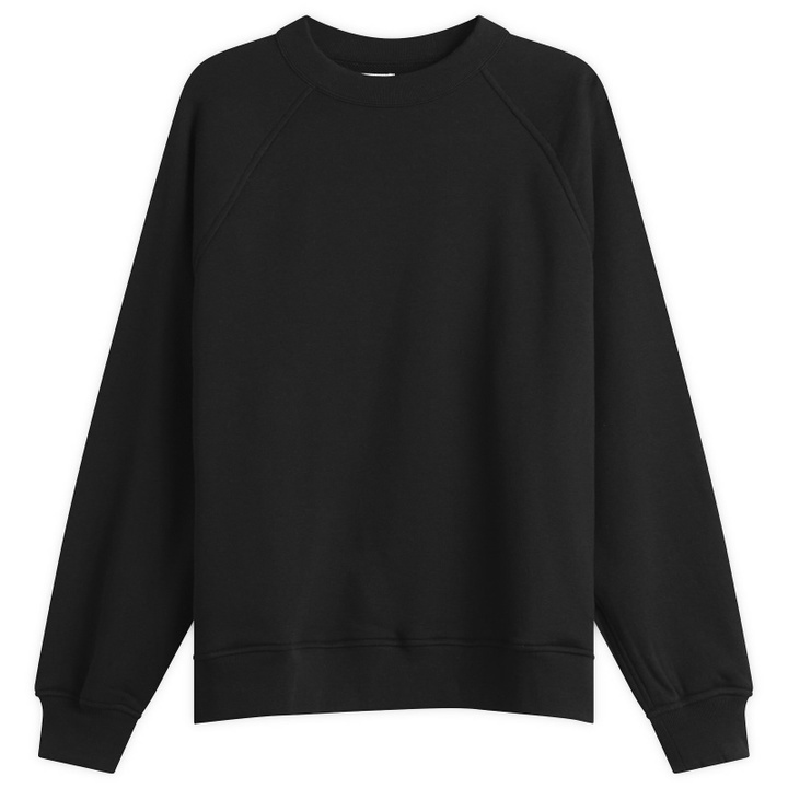 Photo: Kaptain Sunshine Men's Suvin Crewneck Sweatshirt in Black