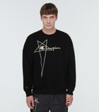 Rick Owens x Champion® embroidered cotton sweatshirt