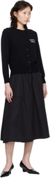 Kenzo Black Kenzo Paris 'KENZO Boke Heart' Cardigan