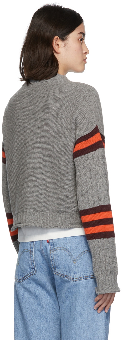 Opening Ceremony Grey OC Rib Cardigan