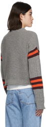 Opening Ceremony Grey OC Rib Cardigan