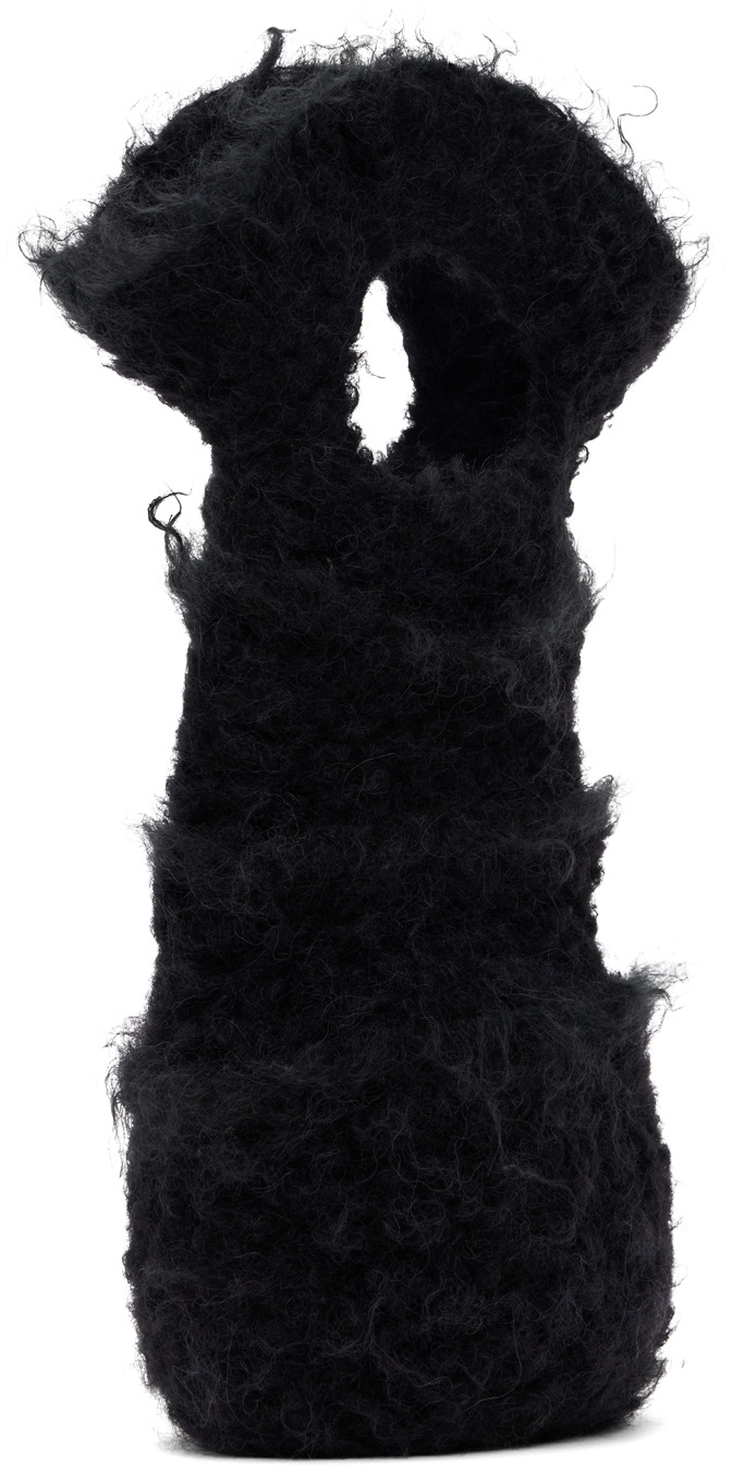 Solitude Studios Black Spindle Tote