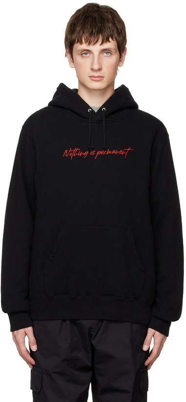 Photo: Undercover Black 'Impermanence' Hoodie