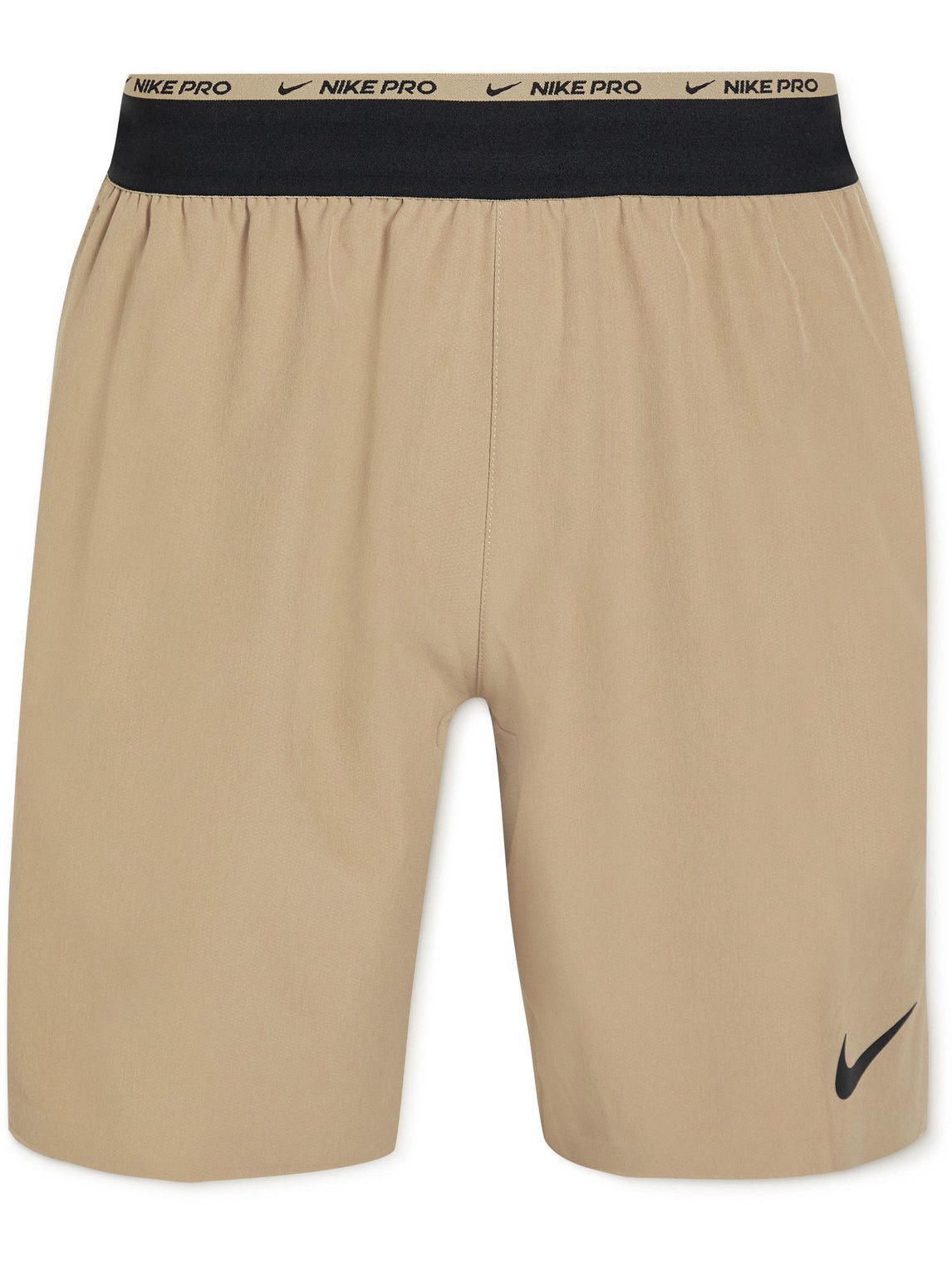 revolución la carretera facil de manejar Nike Training - Pro Flex Rep Mesh-Trimmed Dri-FIT Shorts - Neutrals Nike  Training