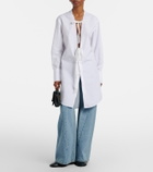 Maison Margiela Cotton poplin shirt dress