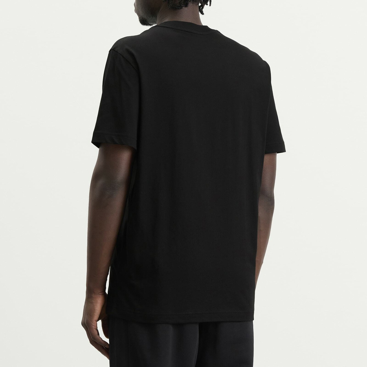 Moncler Men's Cotton Logo T-Shirt in Black