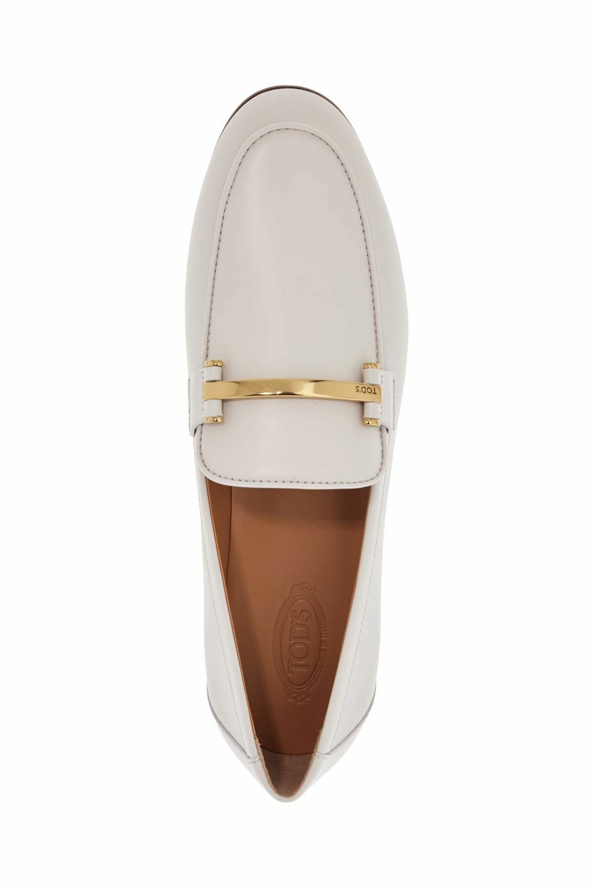 CC Moccasins 65mm White Calfskin