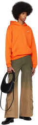 Coperni Orange Loose Fit Hoodie