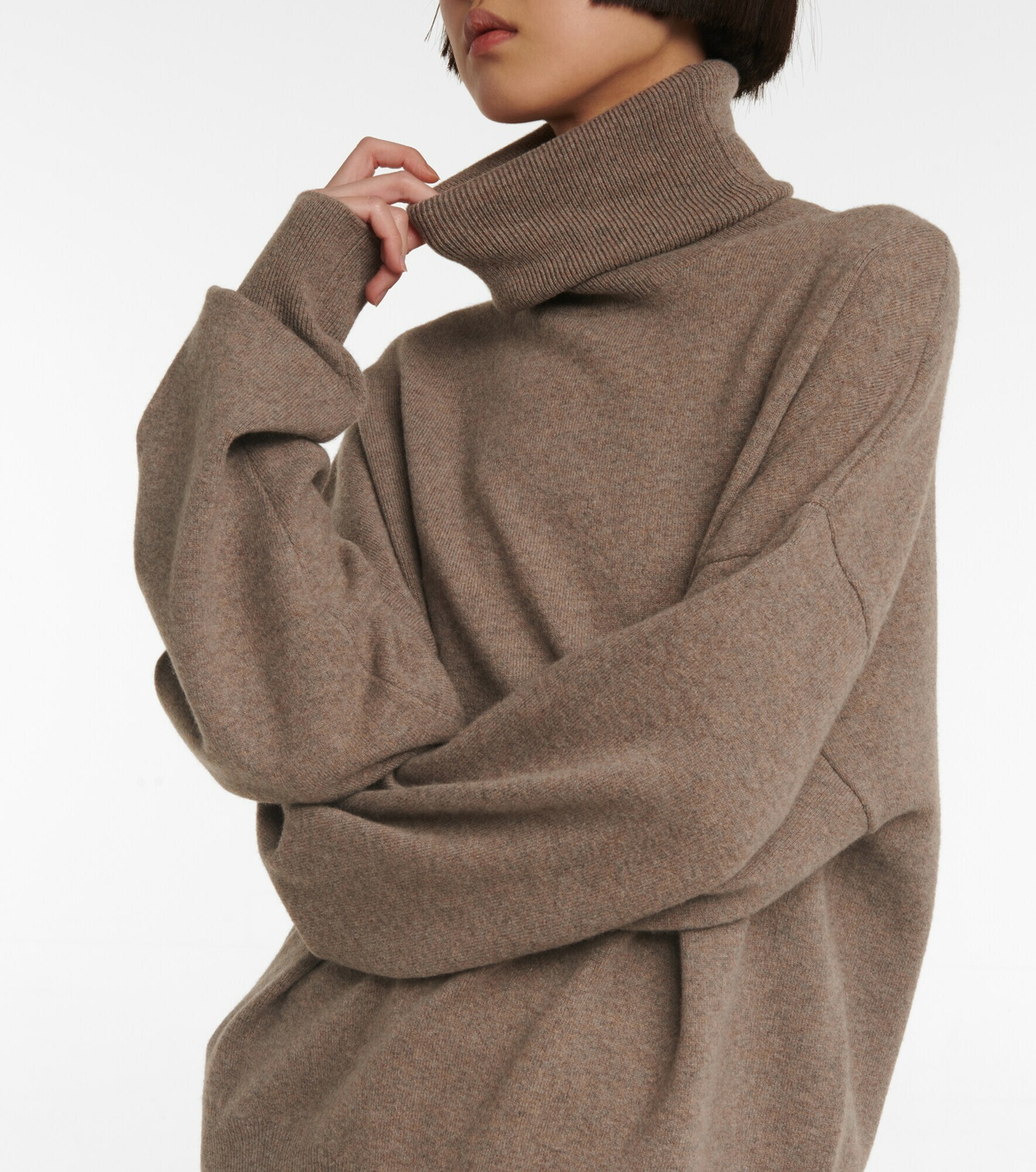 Extreme Cashmere - N°204 Jill cashmere-blend turtleneck sweater