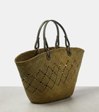 Loewe Anagram Medium raffia basket bag