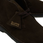 Clarks Originals Men's Desert Boot in Brown Suede