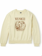 Y,IWO - Printed Cotton-Jersey Sweatshirt - Neutrals