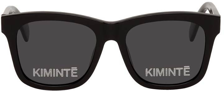 Photo: KIMHĒKIM Black Two Logo Sunglasses