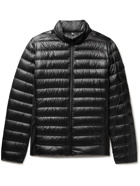 Moncler - Vosges Slim-Fit Quilted Ripstop and Stretch-Jersey Down Jacket - Black