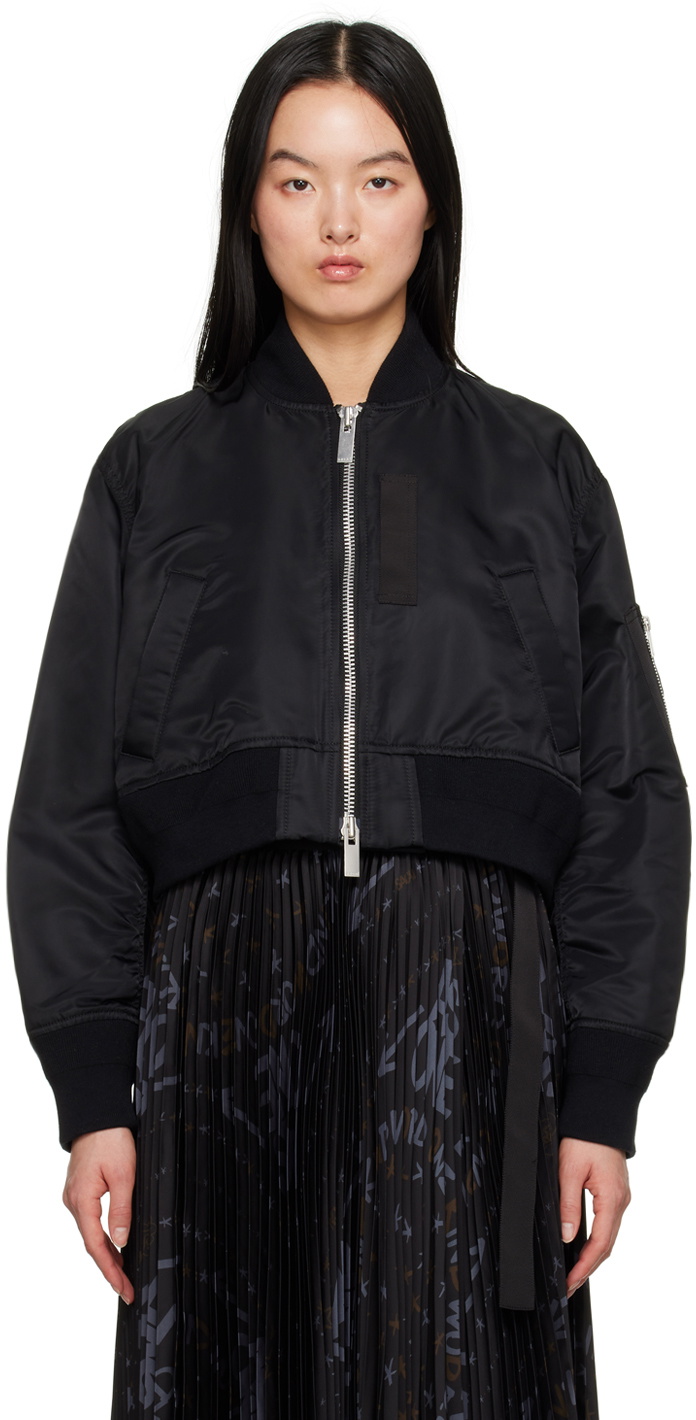 ジャケット・アウター sacai / ACRONYM CROP JACKET Black size2 ジャケット・アウター sacai / ACRONYM CROP JACKET Black size2