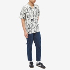 Edwin Men's Private Letter Vacation Shirt in Black/White