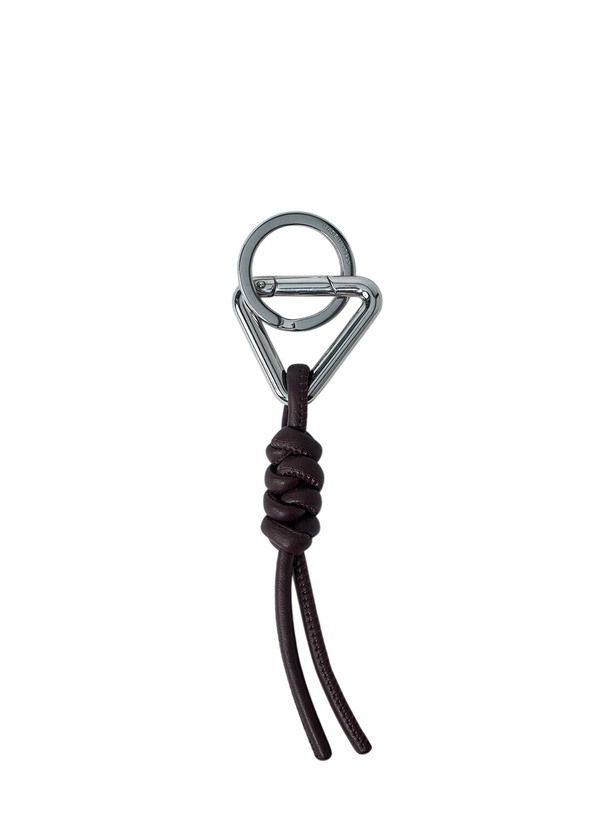 Photo: Bottega Veneta Triangle Keyring