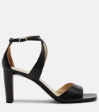 Lemaire Cross leather sandals