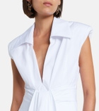 Balmain Cotton poplin shirt dress