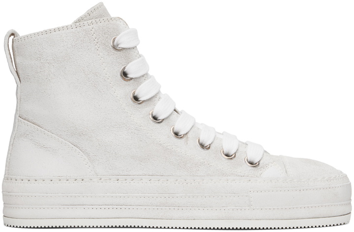 Photo: Ann Demeulemeester White Raven Sneakers