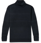 S.N.S. Herning - Virgin Wool Rollneck Sweater - Blue