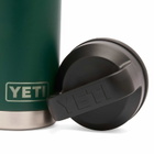 YETI 18oz Rambler Bottle in Black Forest Green 