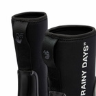 Off-White Women's Sponge Rubber Rainboot in Black