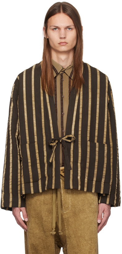 Photo: UMA WANG Brown Jester Jacket