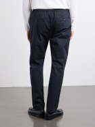 Barena - Straight-Leg Cotton-Blend Gabardine Trousers - Blue