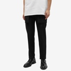 Alexander McQueen Men's Exposed Pocket Tailored Pant in Black