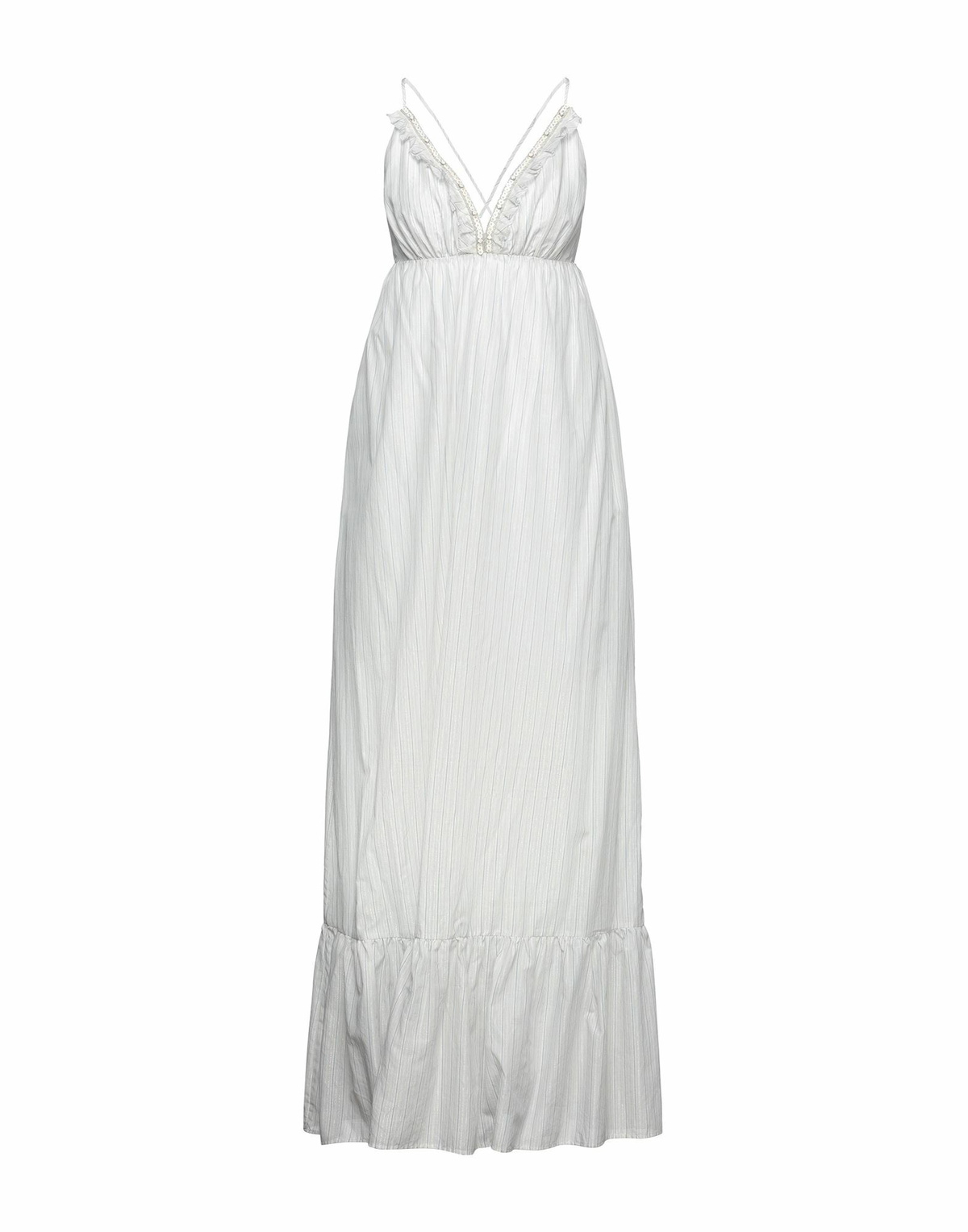 Manila Grace Womens Maxi dress in White